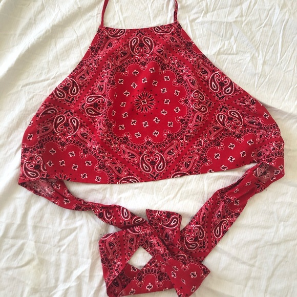 red halter top ✨ - Picture 2 of 2